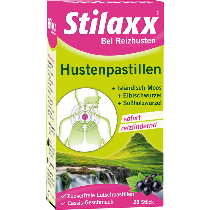 Stilaxx Hustenpastillen Isländisch Moos, 28 pc Pastilles