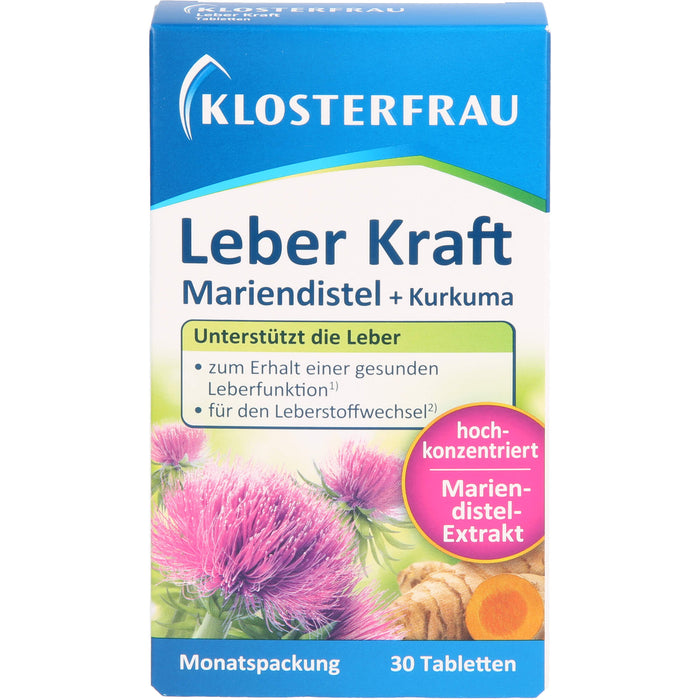 KLOSTERFRAU Leber Kraft Tabletten, 30 pc Tablettes