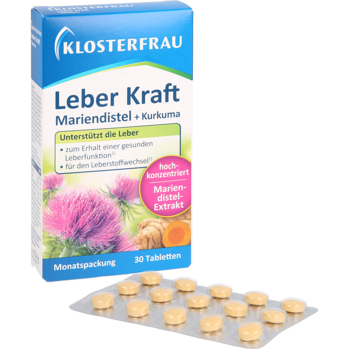 KLOSTERFRAU Leber Kraft Tabletten, 30 St. Tabletten