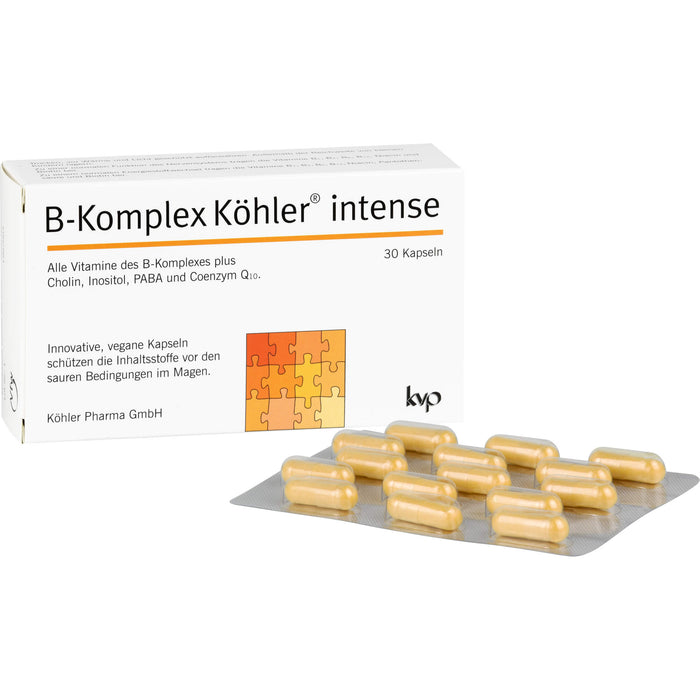 B-Komplex Köhler intense Kapseln, 30 pc Capsules