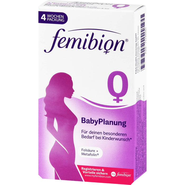 femibion 0 BabyPlanung Tabletten, 28 pcs. Tablets