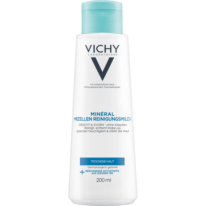 VICHY Pureté Thermale Minéral Mizellen Reinigungsmilch, 200 ml Crème