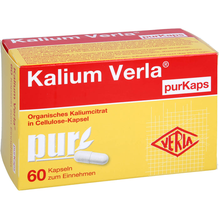 Kalium Verla purKaps Kapseln, 60 pc Capsules