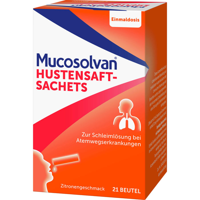 MUCOSOLVAN Hustensaft-Sachets, 21 pcs. Sachets