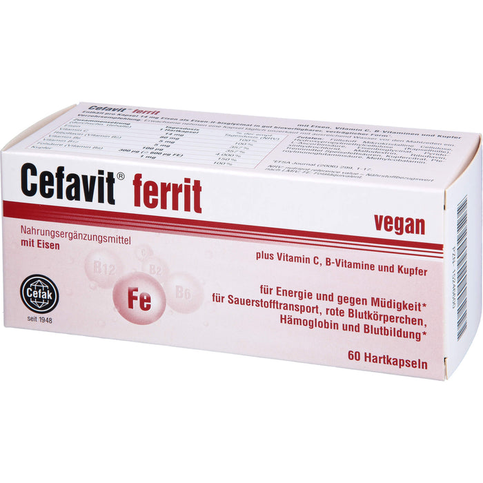 Cefavit ferrit, 60 pcs. Capsules