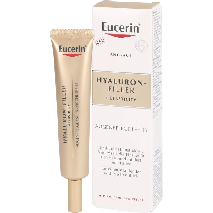 Eucerin Anti-Age Hyaluron-Filler +Elasticity Auge, 15 ml Crème