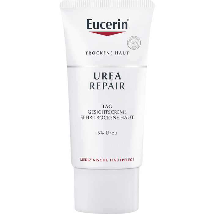 Eucerin Urea Repair Tag Gesichtscreme für sehr trockene Haut, 50 ml Cream