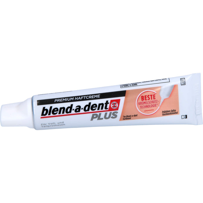 blend-a-dent Plus Premium Haftcreme Krümelschutz, 40 g Cream