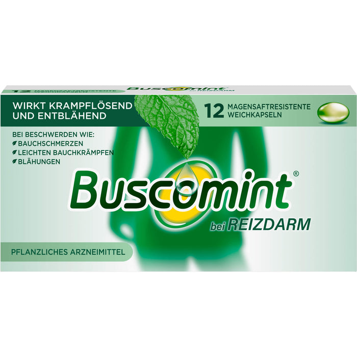 Buscomint Weichkapseln bei Reizdarm, 48 pcs. Capsules