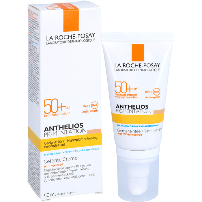 LA ROCHE-POSAY Anthelios Pigmentation lsf 50+ Getönte Creme, 50 ml Cream