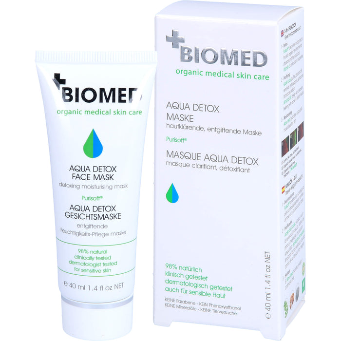 BIOMED Aqua Detox Gesichtsmaske, 40 ml XGM