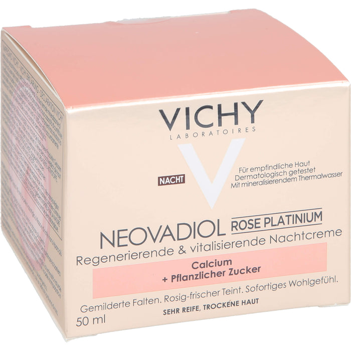 VICHY Neovadiol Rose Platinium Nacht Gesichtscreme, 50 ml Crème