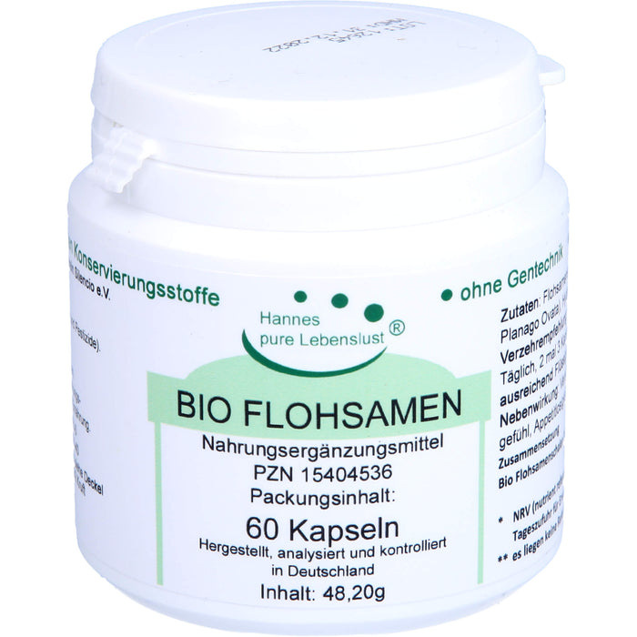 Bio Flohsamen, 60 St KAP