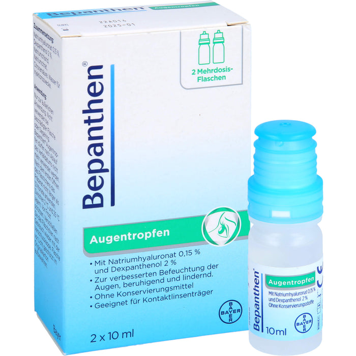 Bepanthen Augentropfen, 20 ml Solution