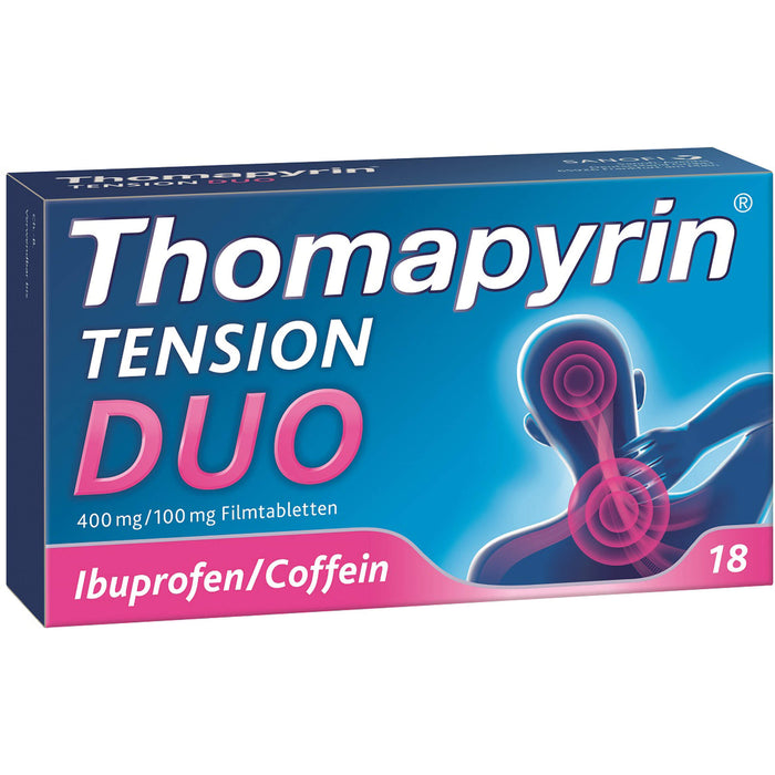 Thomapyrin Tension duo 400 Filmtabletten, 18 pcs. Tablets