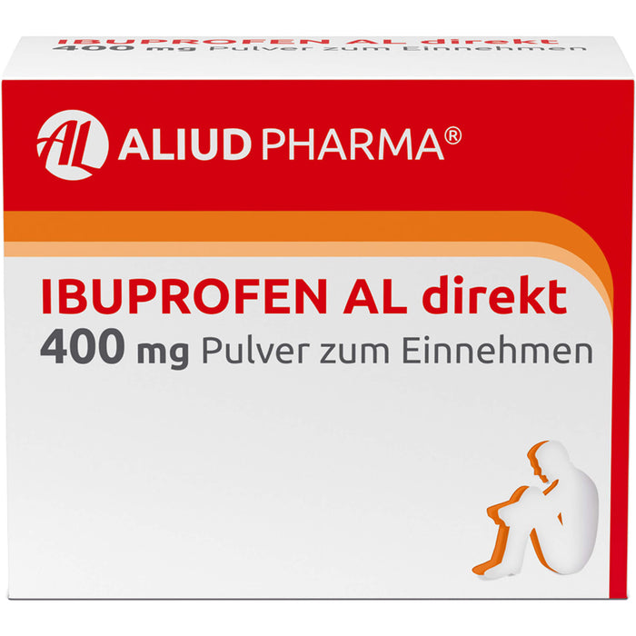 AL Ibuprofen direkt 400 mg Pulver bei Schmerzen und Fieber, 20 St. Pulver