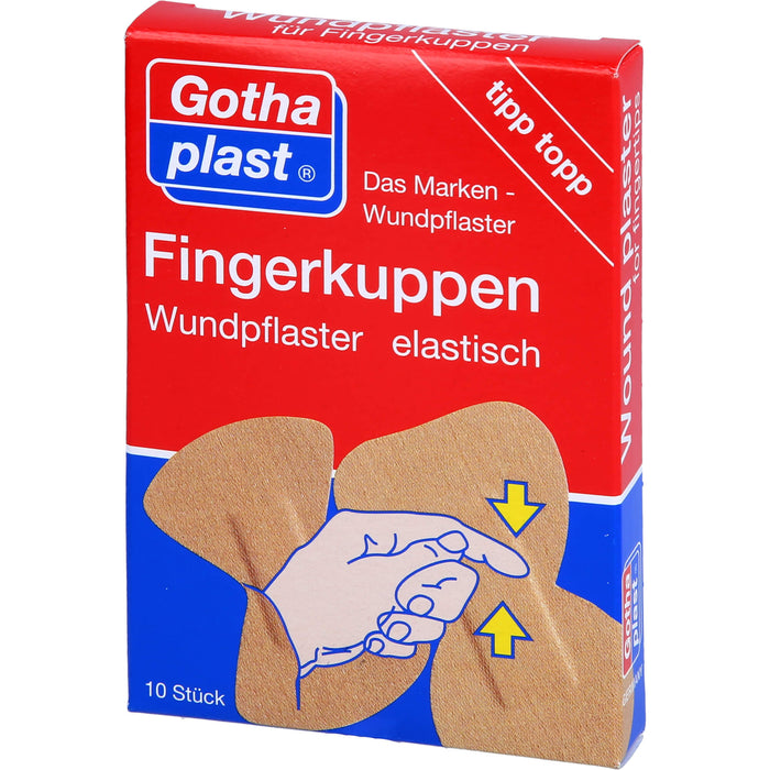 Gothaplast Fingerkuppenwundpflaster elastisch 2Gr., 10 pc Pansement