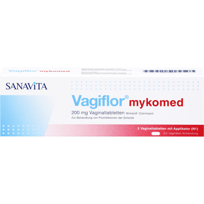 Vagiflor mykomed 200 mg Vaginaltabletten, 3 St VTA