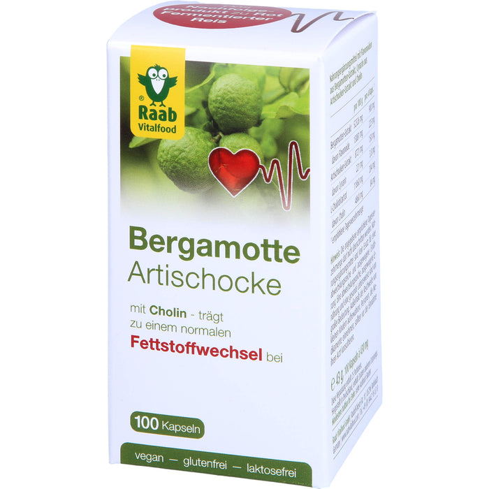 Bergamotte-Artischocke mit Cholin, 100 St KAP