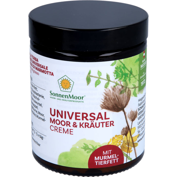 Universal Moor u. Kräutercreme mit Murmeltierfett, 140 g CRE