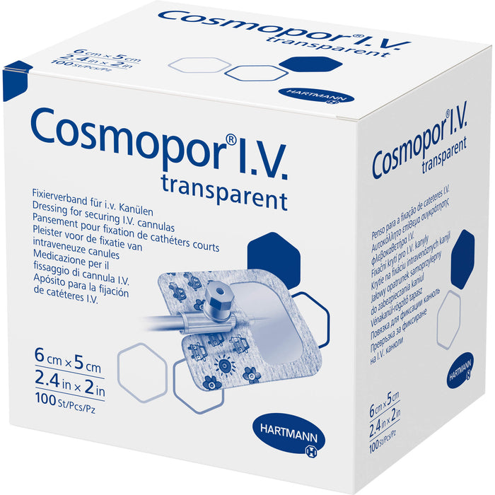 Cosmopor I.V. transparent 6x5cm, 100 St PFL