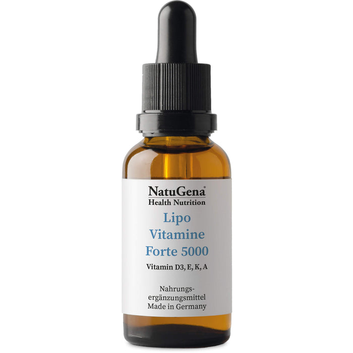 NatuGena LipoVitamine Forte 5000 Tropfen, 20 ml Lösung