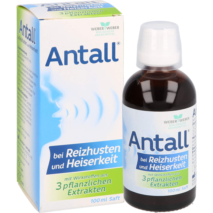 Antall Lösung bei Reizhusten und Heiserkeit, 100 ml Solution