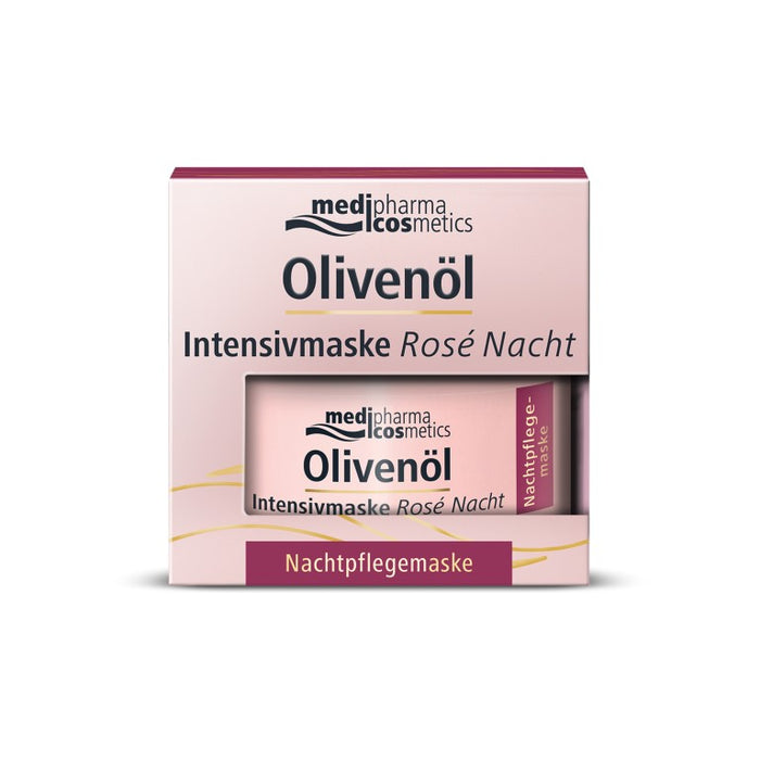 medipharma cosmetics Olivenöl Intensivmaske Rosé Nacht, 50 ml Cream