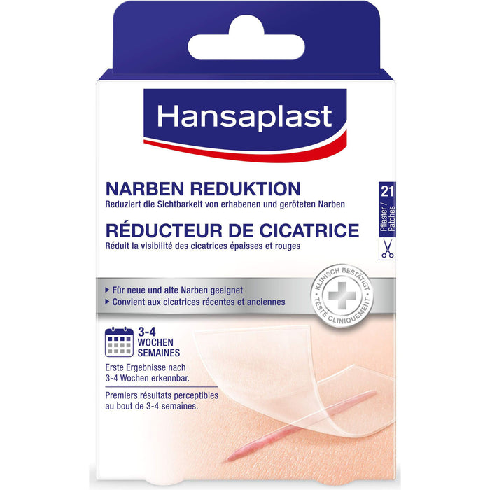 Hansaplast Pflaster zur Behandlung von Narben, 21 pcs. Patch