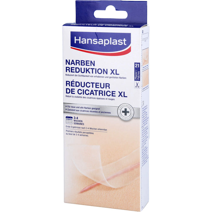 Hansaplast Narben Reduktion XL Pflaster, 21 pc Pansement