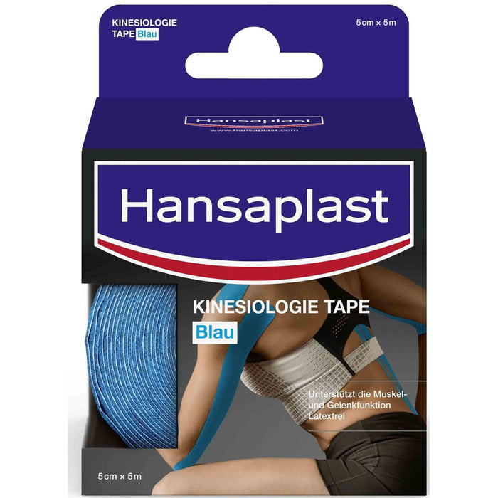 Hansaplast Sport Kinesiologie Tape Blau, 1 St BAN