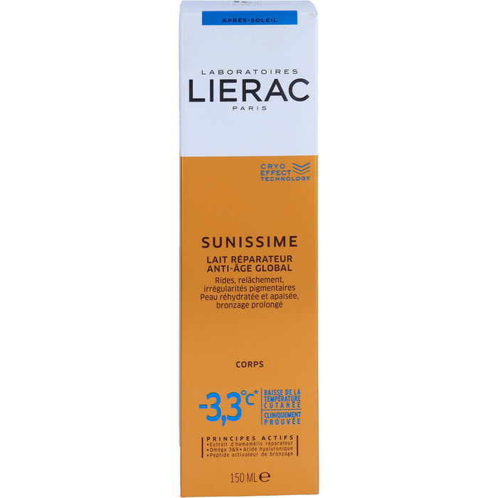 LIERAC SUNISSIME Körper Milch After Sun, 150 ml CRE