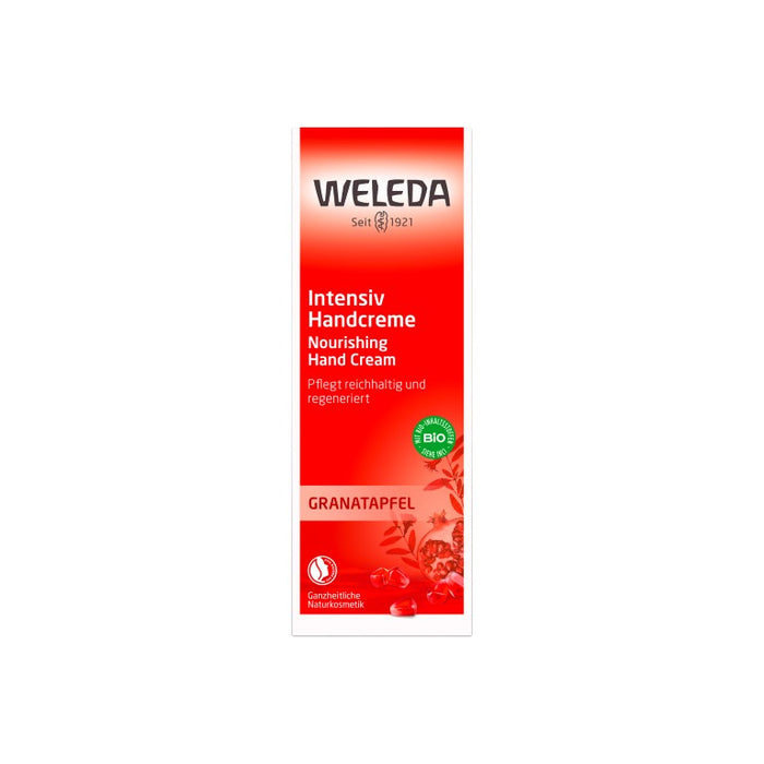 WELEDA Granatapfel Intensiv Handcreme pflegt reichhaltig & regeneriert, 50 ml Cream