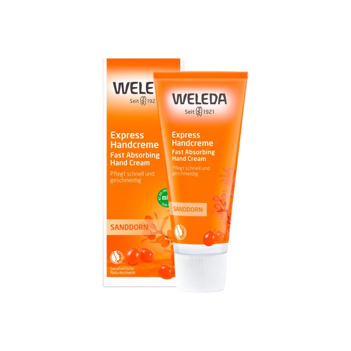 WELEDA Sanddorn Express Handcreme, 50 ml Cream