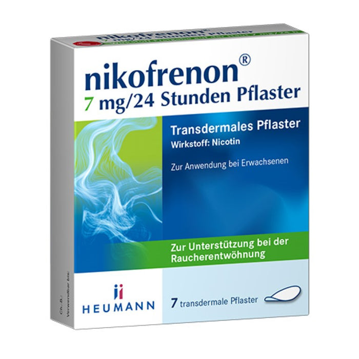 nikofrenon 7 mg/24 Stunden Pflaster, 7 pcs. Patch