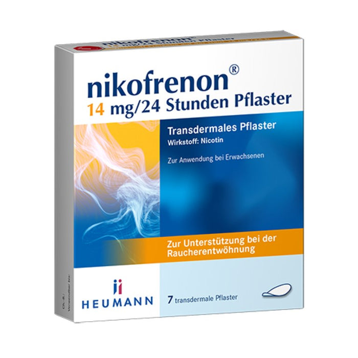nikofrenon 14 mg/24 Stunden Pflaster, 7 pc Pansement