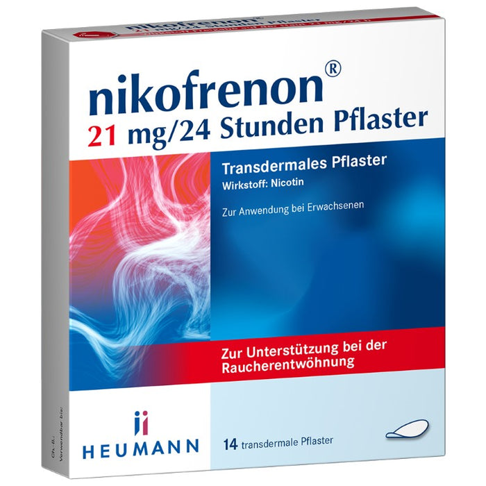 nikofrenon 21 mg/24 Stunden Pflaster, 14 pc Pansement