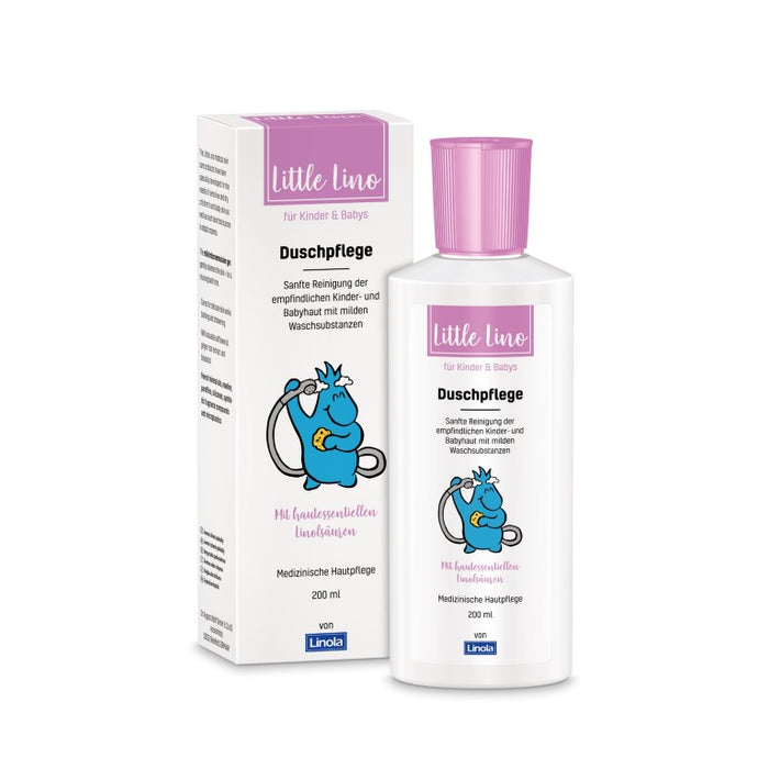 little lino Duschpflege für Kinder und Babys, 200 ml Duschgel