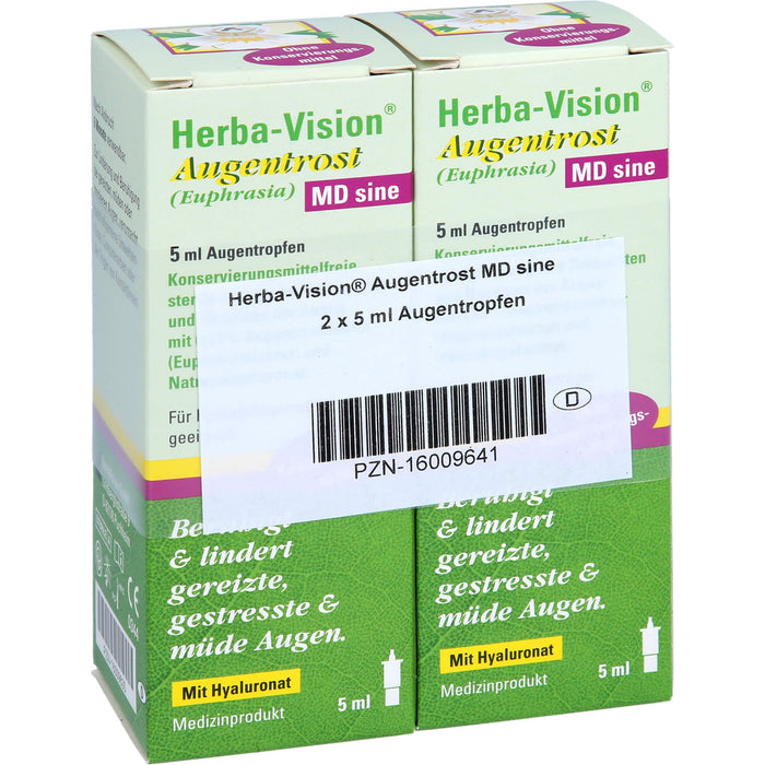 Herba-Vision Augentrost (Euphrasia) MD sine Augentropfen, 10 ml Lösung