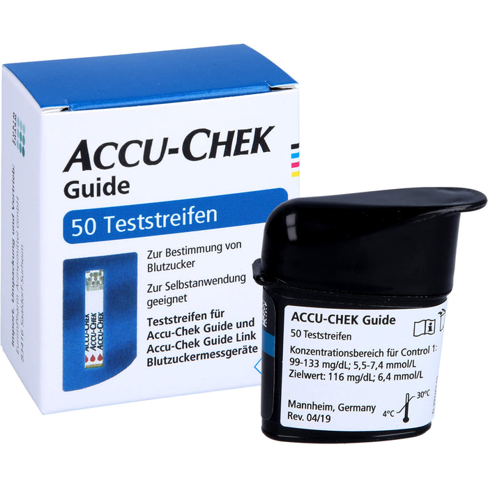 Accu-Chek Guide 1001 Art. Medical Teststreifen, 50 St TTR