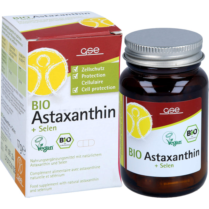 GSE Astaxanthin + Selen Bio, 45 St KAP