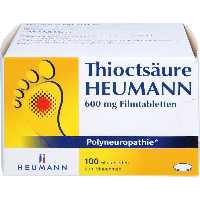 Thioctsaeure Heumann 600mg, 100 St FTA