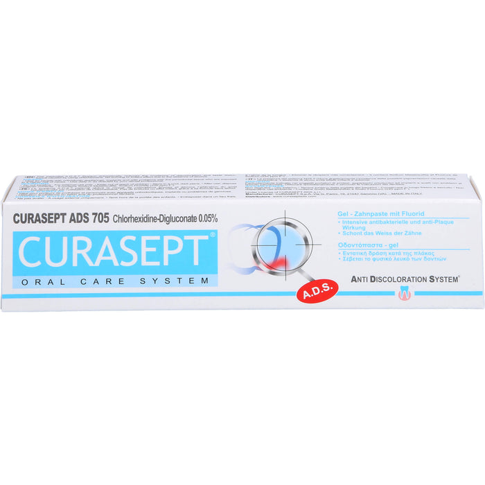 CURASEPT Zahnpasta 0,05% CHX - ADS 705, 75 ml Crème