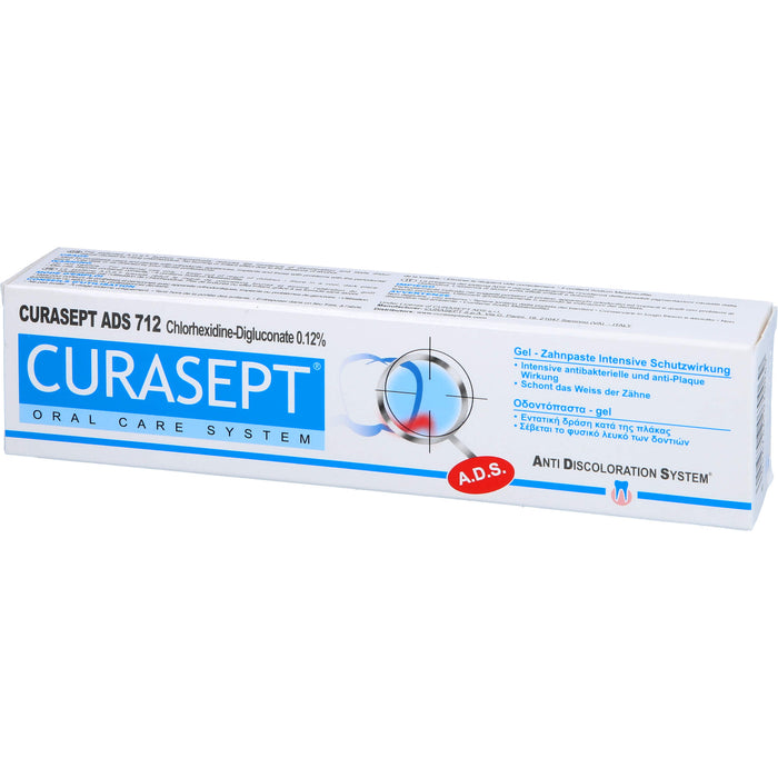 CURASEPT Zahnpasta 0,12% CHX - ADS 712, 75 ml Creme