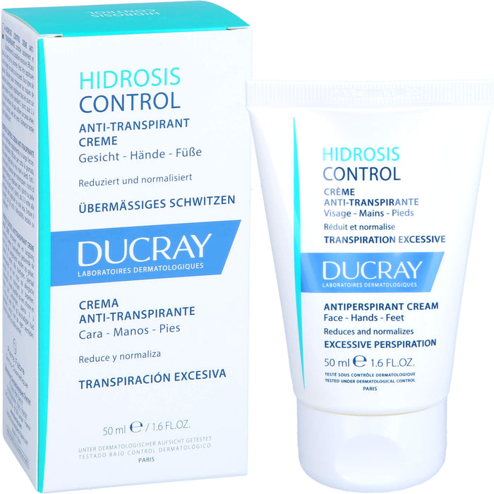 DUCRAY HIDROSIS CONTROL Gesicht Hand-u.Fußcreme, 50 ml CRE