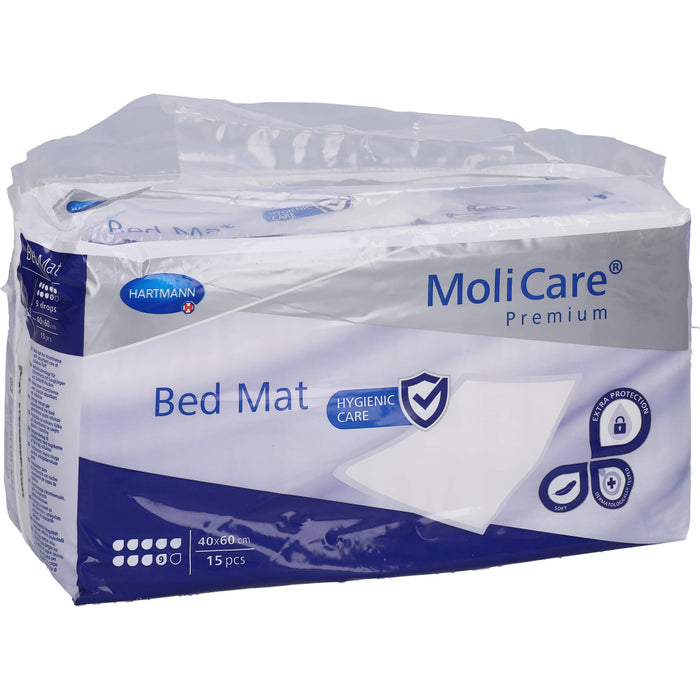 Molicare Prem Bed 9t 40x60, 15 St