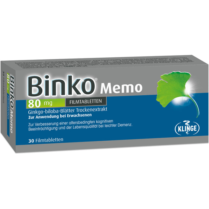 Binko Memo80 Mg Fta, 30 St FTA