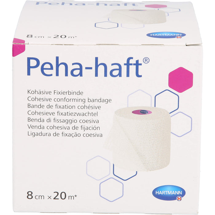 PEHA HAFT Fixierbinde latexfrei 8cmx20m, 1 St BIN