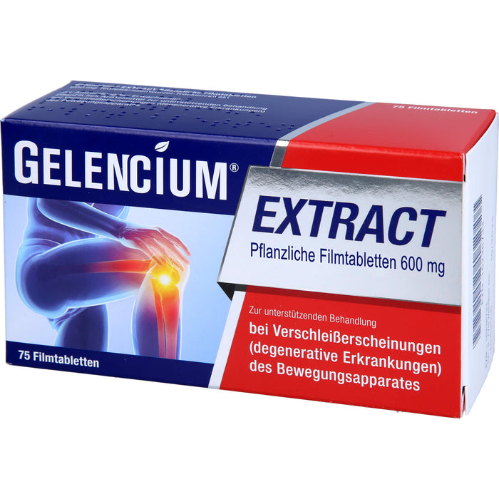 Gelencium Extract Pflanzliche Filmtabletten 600 mg bei Verschleißerscheinungen, 75 pcs. Tablets