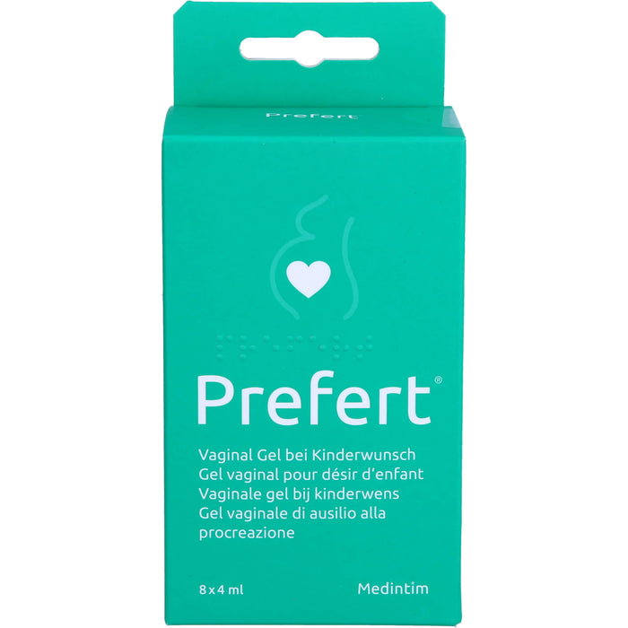 Prefert Vaginal Gel, 8X4 ml GEL